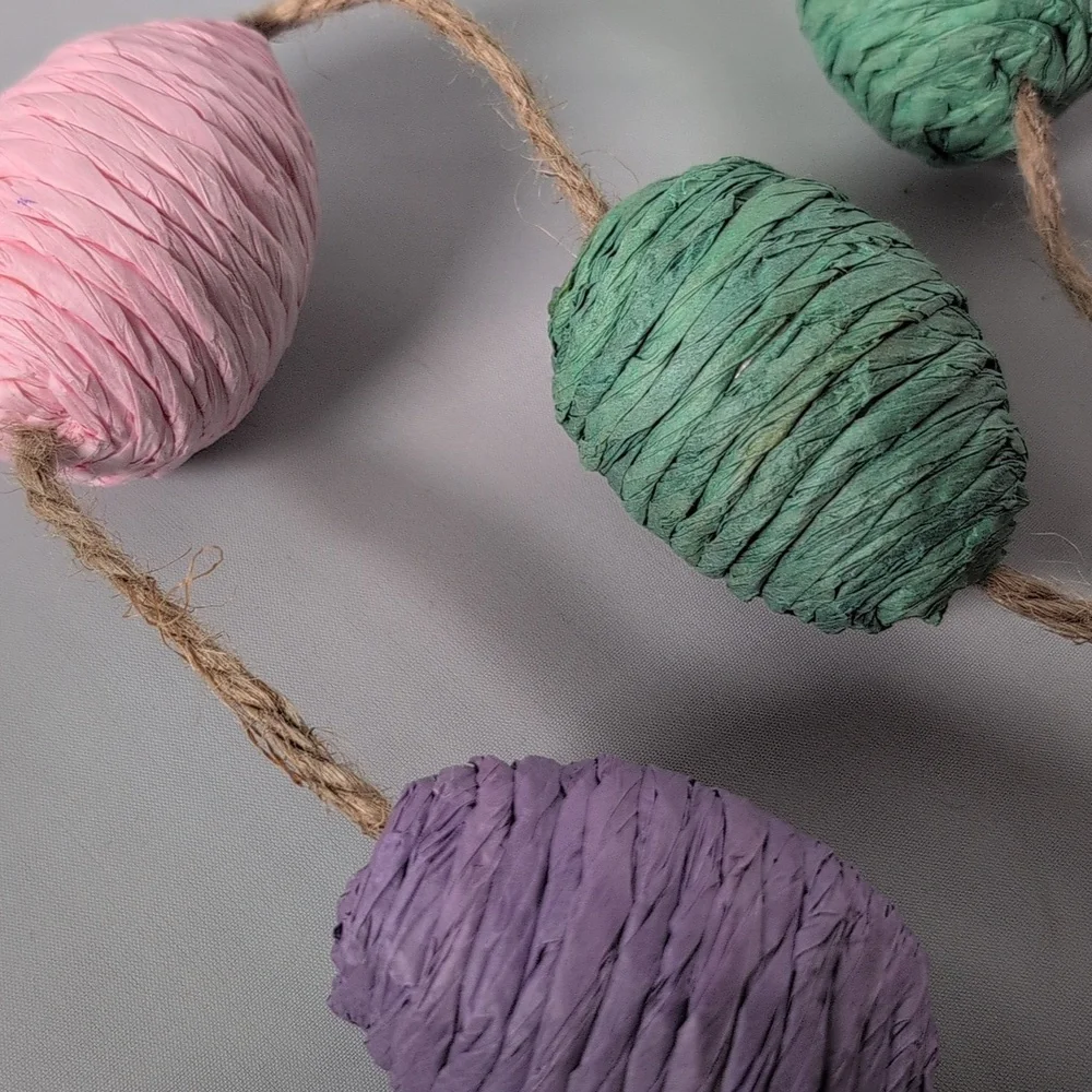 Cotton & Co Pastel Easter Egg 6 Foot Garland